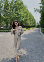 DAJOS Soft Comfort 100% Wool Knit Two Piece