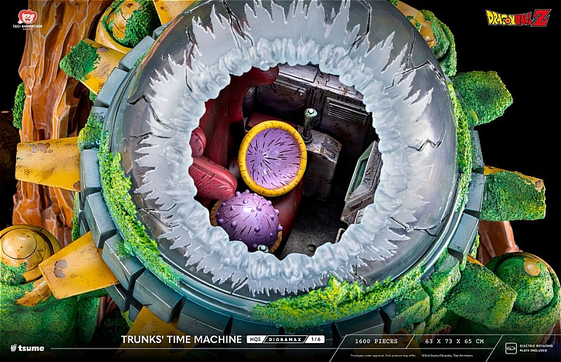 Tsume DIORAMAX TRUNKS' TIME MACHINE Resin statue model in stock | eBay