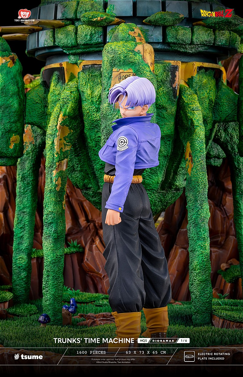 Tsume DIORAMAX TRUNKS' TIME MACHINE Resin statue model in stock | eBay