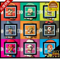 9 Super cute Diy handmade three-dimensional painting table straw hat Group