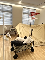 Felt Camping Triangle Banner Outdoor Camping Flag Home Aesthetic decoration campingpennant