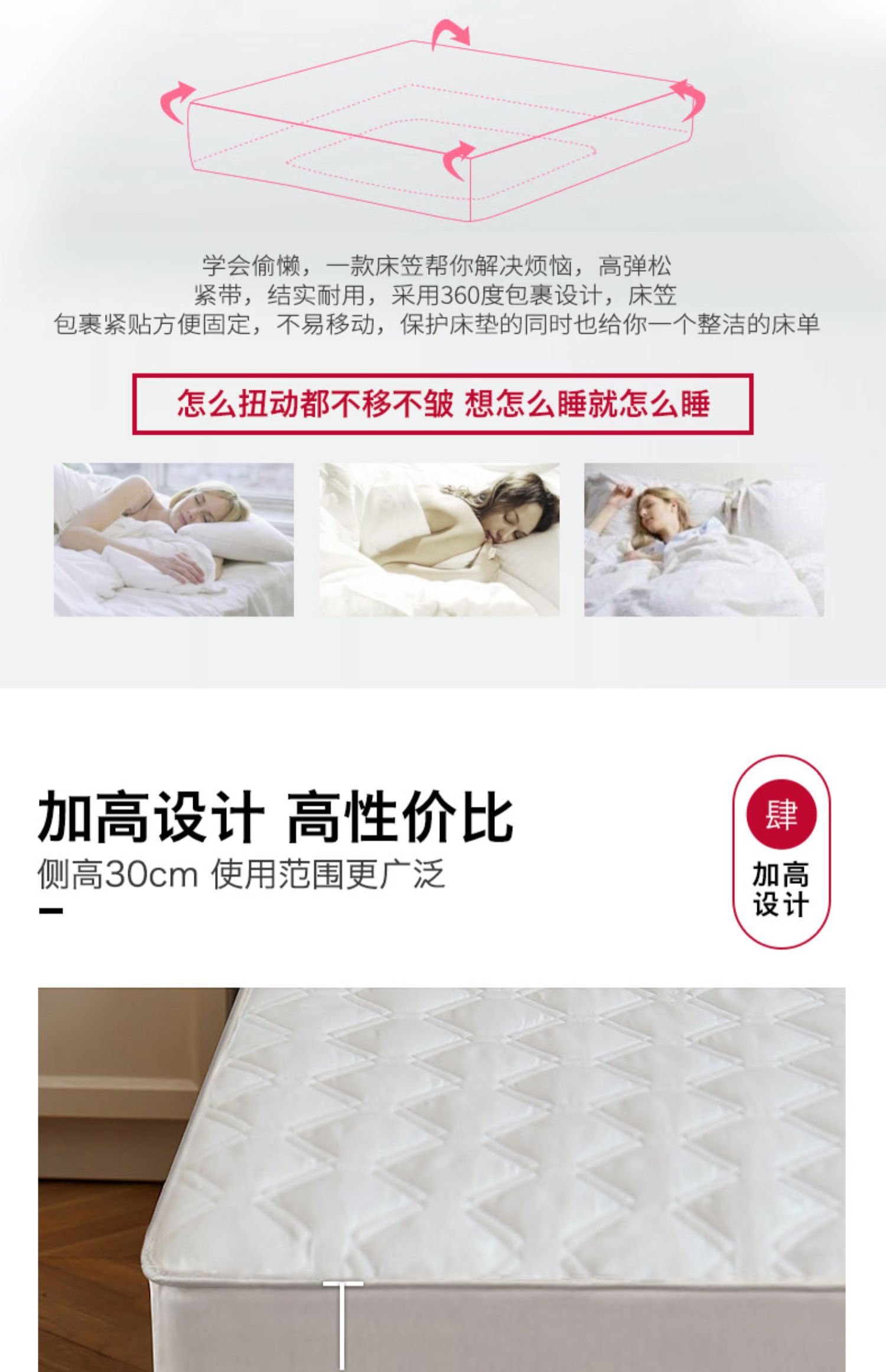 Giường cotton Playboy 笠 đơn mảnh mùa hè dày chống trượt Simmons nệm bảo vệ che bụi nệm bọc - Trang bị Covers Ga phủ giường