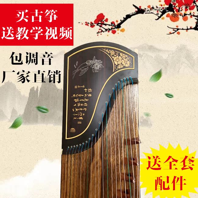 Guzheng verification test beginners entry guzheng professional playing adult children's preferred one-step full set of accessories