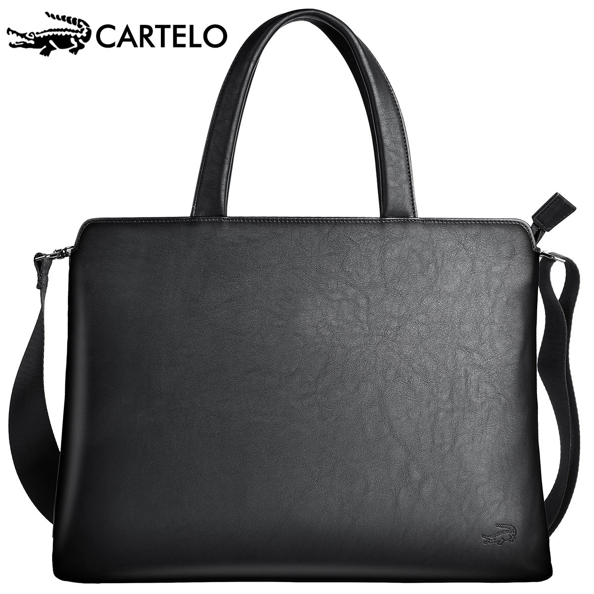 Cardilo Crocodile Men's Bag Men's Bag Handbag Briefcase Business Shoulder Bag Men's Leather Casual Bag Shoulder Bag
