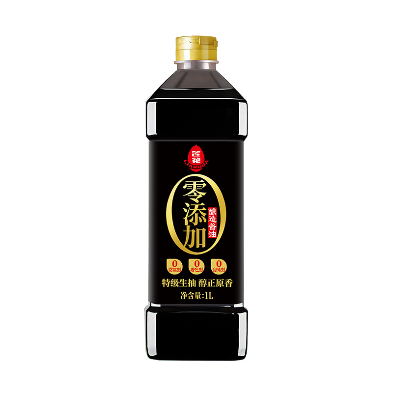 【莲花】家用0添加特级酱油1L