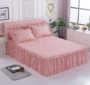 Cotton beded quilted Simmons đệm trải giường đơn mảnh bảo vệ 1,5 / 1,8 m cotton bed bed bed cover ga giường viền họa tiết