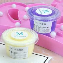 M family of mud crystal mud Hong Kong-style material clay fairy girl heart new fake water twelve constellations jam with the same paragraph