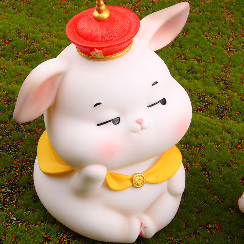 Creative CardTool Cash Cottage Show Rabbit Swing Kids Savings Can Girl Boy Saving Can Adult