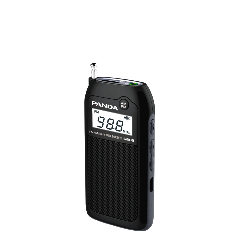 PANDA Panda 6203 Mini Radio Charging Pocket Plug Card MP3 Semiconductor Semiconductor Semiconductor Semiconductor Listen