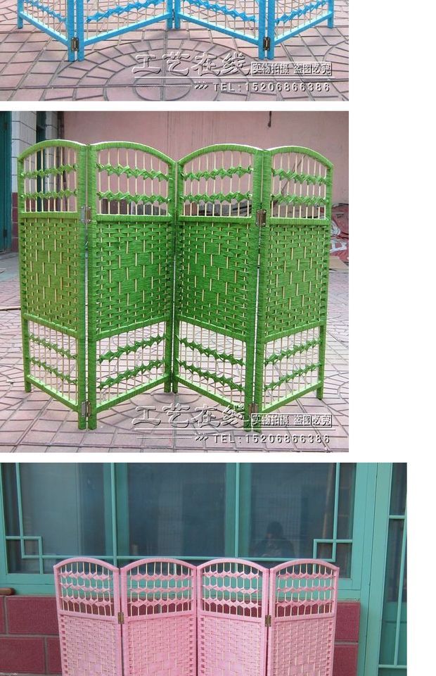 Vườn mây mây gỗ rắn trẻ em chính hãng màn hình nhỏ trẻ em cắt ra mẫu giáo văn phòng màn hình hiên phân vùng - Màn hình / Cửa sổ bình gỗ phong thủy