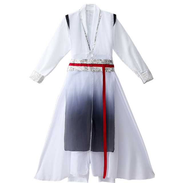 Aspirational Youth Dance Performance Costumes Children's Traditional Chinese Culture Hanfu Classical Dance Youth Aspirations Ink Recitation costumes Performance