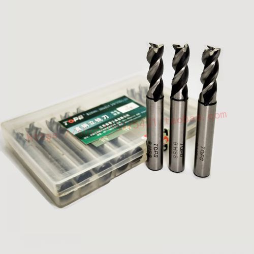 Jiangsu Town Jianjiang Tuop milling cutter Rio Pup straight shank Milling Cutter Tulip Milling 3 edged 3 4 5 6 7 8 20