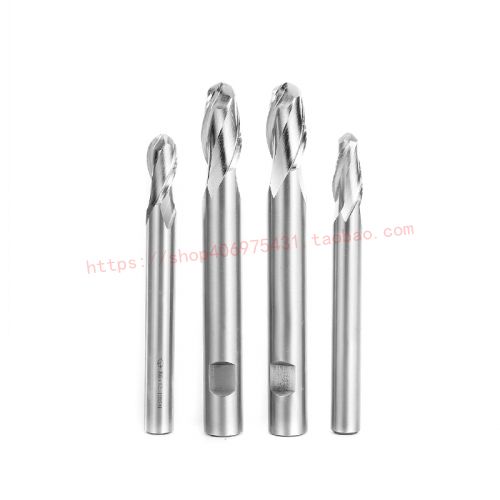 Yihai super stainless steel washing knife hard straight handle ball head outer R knife arc milling cutter white steel ball knife R05R1R2R125mm
