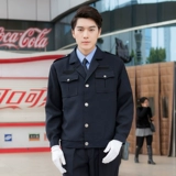 Осенний комплект для работы, лонгслив, демисезонная куртка, униформа, пуховик, увеличенная толщина