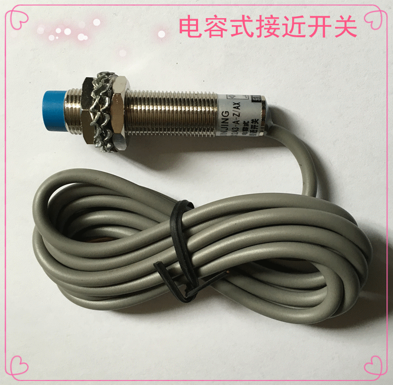 CM12-3004NB capacitive proximity switch cylindrical M12 DC three-wire NPN often closed