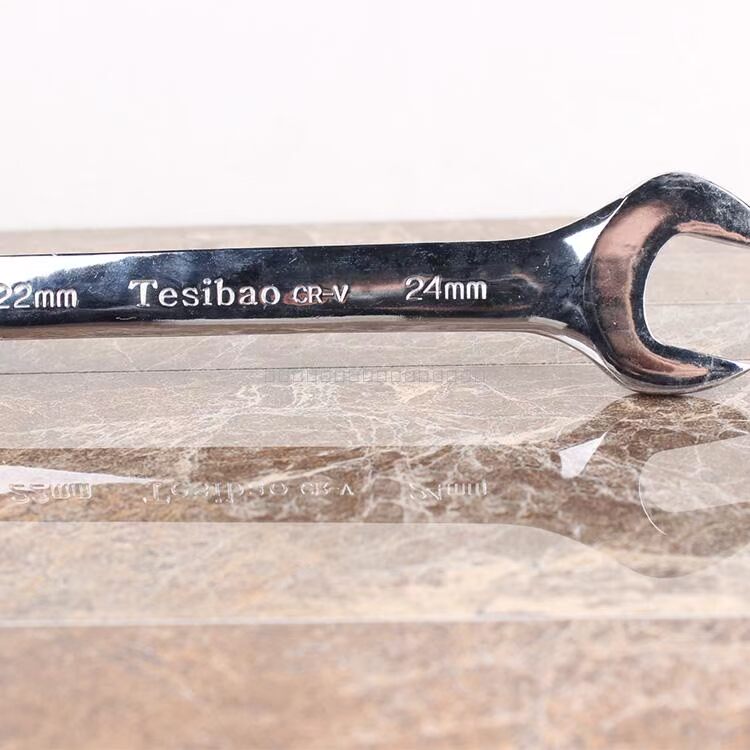 Cờ lê mở hai đầu đôi mục đích đa năng đa năng 14-17 / 17-19mm công cụ sửa chữa gương tự động - Dụng cụ cầm tay máy khoan 3 chức năng