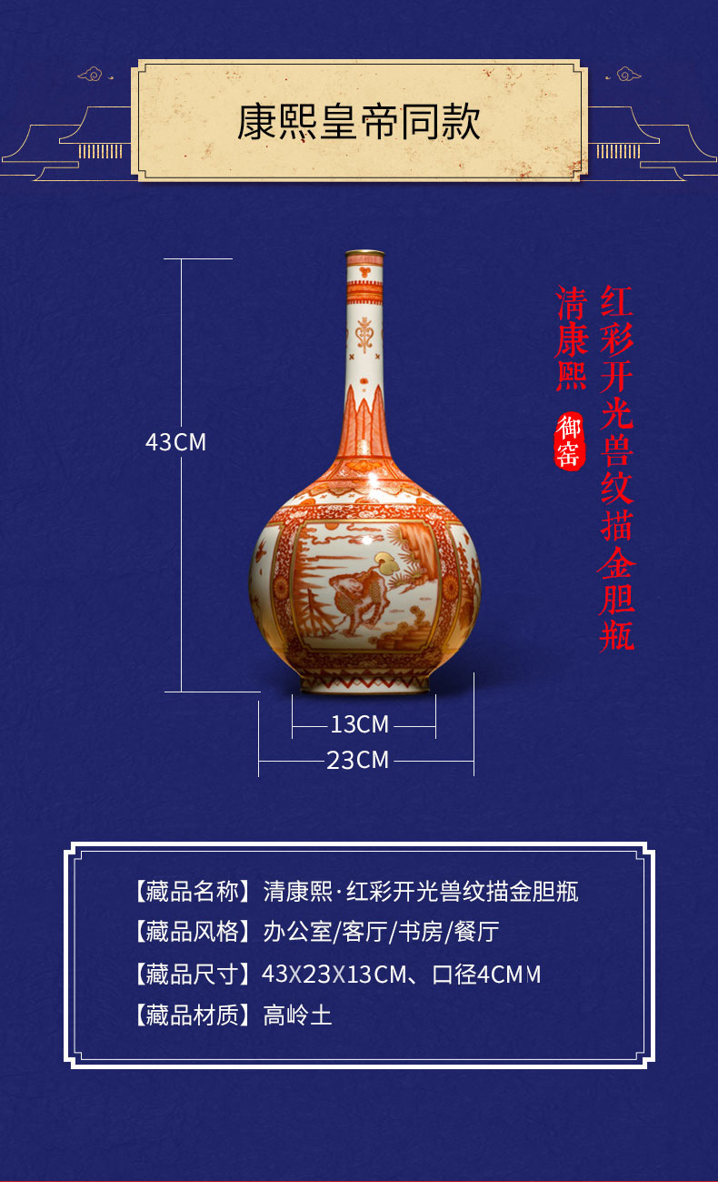 Ning antique hand - made vases, small expressions using sealed up with chinaware sitting room adornment home furnishing articles porcelain Chinese style restoring ancient ways