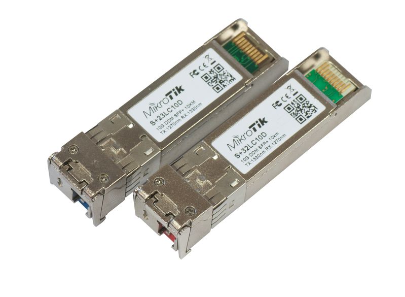 Mikrotik S 2332LC10D SFP 10G 10km 1330nm TO 1270nm Light Module