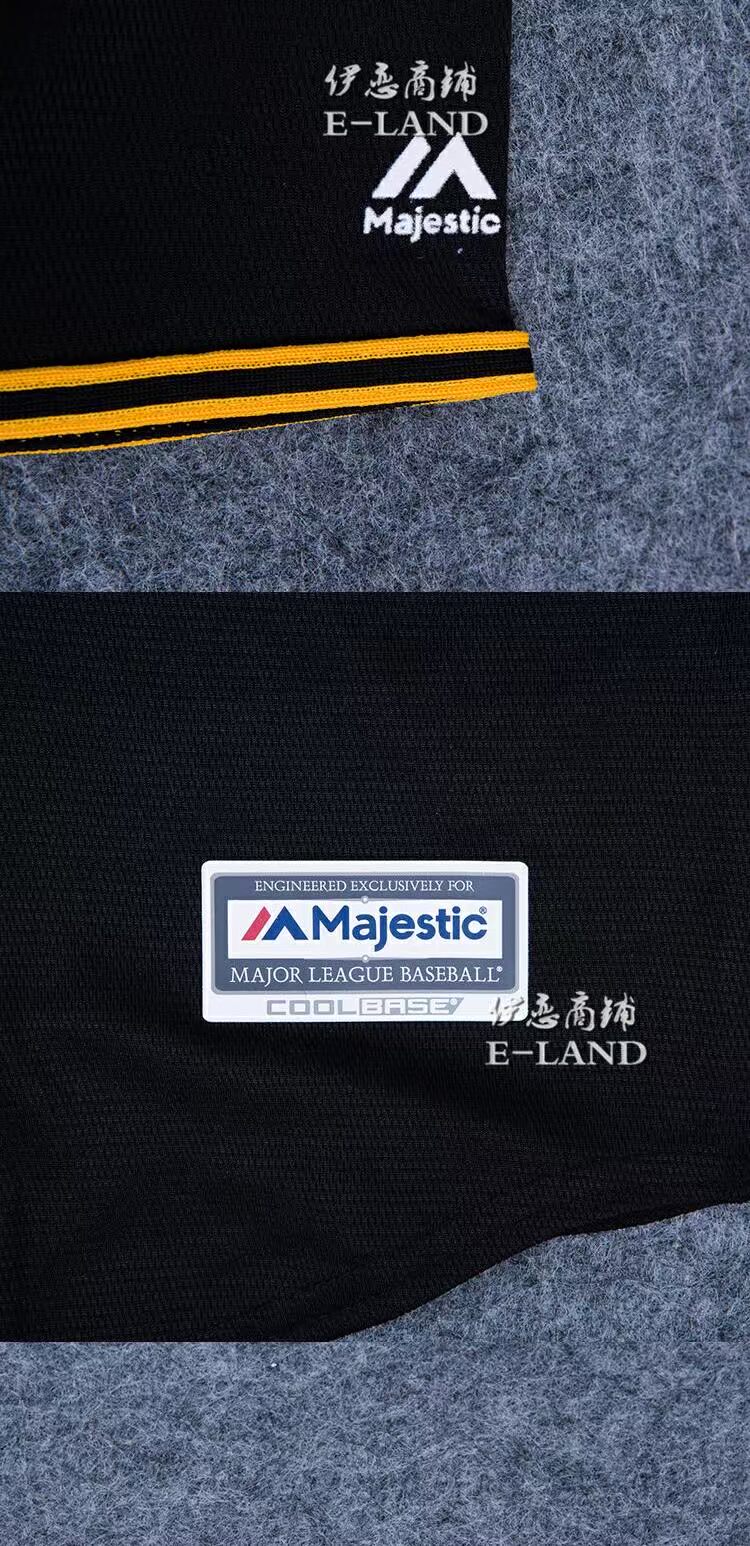 Yi love shop Đồng phục bóng chày MLB Cướp biển Trẻ em cha mẹ mặc quần áo trẻ em mặc áo phông ngắn tay thể thao hip-hop quần đùi thể thao