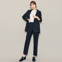 chic small blazer womens Korean New 2021 spring suit suit suit British wind drape heavy texture suit suit suit