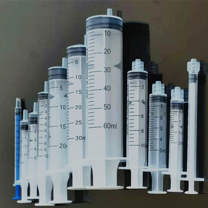 Disposable independent needle tube syringe 1ml 2 5ml 5ml 10m 5ml 20ml 20ml 3ml straight mouth screw mouth experiment