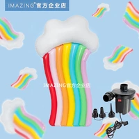 Rainbow Lazy Loc -Relief+Подарочный пакет с электрическим насосом