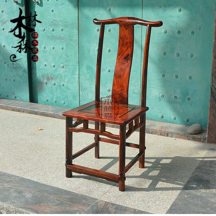 Bàn ăn gỗ gụ gỗ rắn Miến Điện Bàn tròn gỗ hồng mộc Bàn ăn gỗ và ghế kết hợp gỗ Ming và Qing - Bộ đồ nội thất bàn ghế gỗ phòng khách hiện đại
