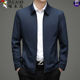 Woodpecker Lapel Jacket ຜູ້ຊາຍພາກຮຽນ spring ແລະດູໃບໄມ້ລົ່ນໃຫມ່ Jacket ທຸລະກິດບາດເຈັບແລະອາຍຸກາງແລະອາຍຸພໍ່ Outerwear ຜູ້ຊາຍ