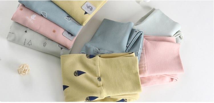 Quần lưng cao cho bé thiết kế quần cotton bé trai mùa thu quần đơn bé đồ lót bé gái quần bé xuân hè - Quần áo lót quần sịp bé trai