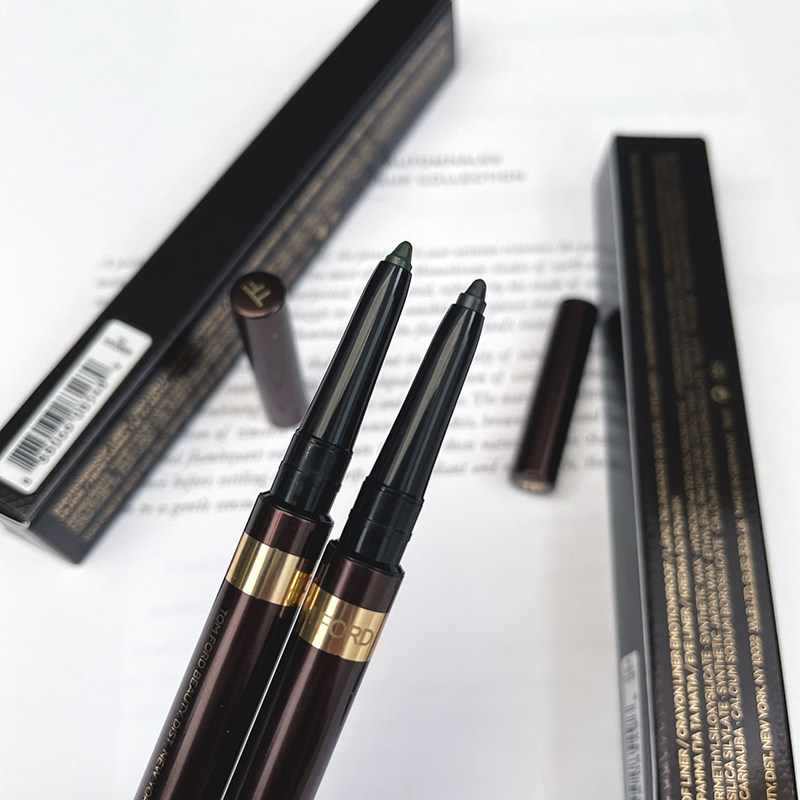 Tom FordTOMTF waterproof eye line gel pen 07 ink green 08 blue grey modified eye rotation anti-fainting