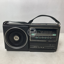 Old-fashioned peony pocket small semiconductor radio nostalgic decoration bar decoration old objects old antiques