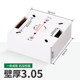 10 open boxes, type 86 exposed bottom box, open wire box, surface mounted wire box, switch socket, bottom box, bottom connection wiring