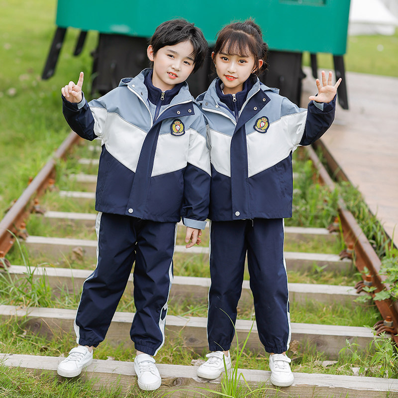 Kindergarten Garden Clothing Spring Autumn Three Suits Elementary School Children's School Uniforms Summer Children's Class Clothes Assault and Inn College Wind