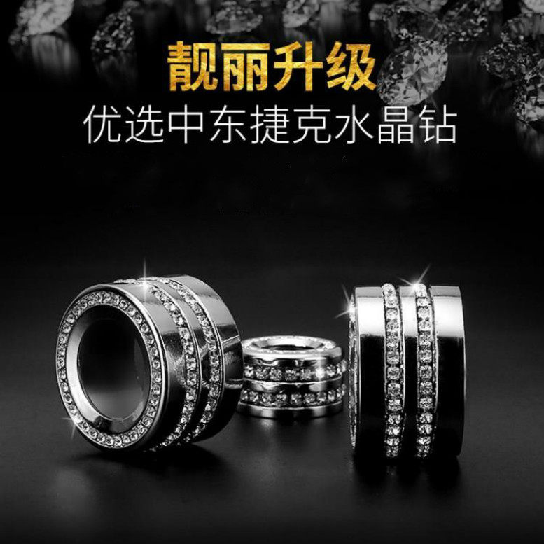 BMW new 1 series 2 series 3 series 5 series 7 series X1X2X3X5 interior modified diamond-encrusted central control air conditioning knob decorative stickers