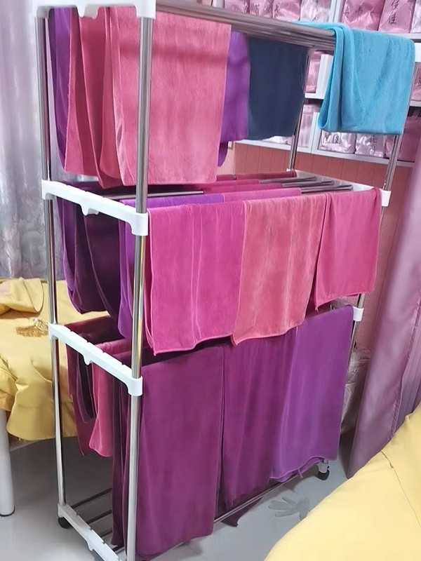Towel Rack Landing Style Car Wash Beauty Salon Beauty Salon Hair Salon Hair Salon Special Cold Airing Hanging Sunbathing Bracket