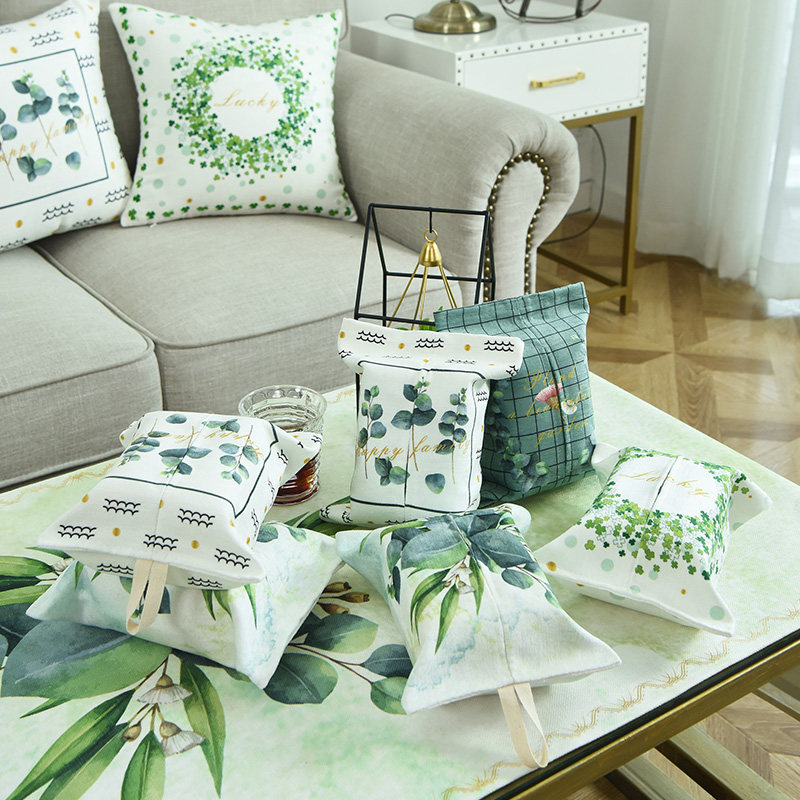 Nordic fresh waterproof suspension paper towel packaging tissue tissue tissue tissue box