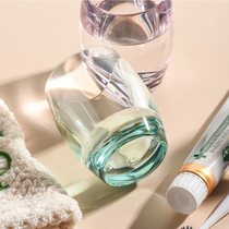 Tooth Superior Sense Transparent Household Acrylic mouthwash cup Lightly Brush Tooth Cup Prevention Couple Tooth Plastic