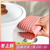 Yajia silicone anti-scalding gloves thickened Bowl clip kitchen heat insulation tray clip bowl baking microwave oven hand clip