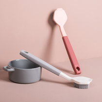 Yajia wash pot brush long handle home do not hurt Pot Kitchen non-stick pan cleaning brush lazy dish brush stove brush