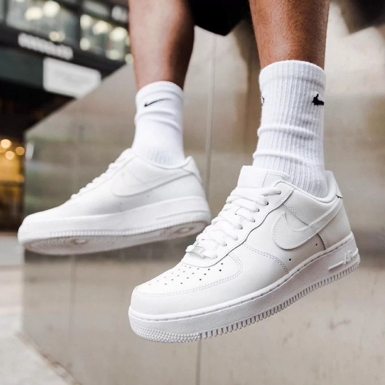 Huangcheng Sports Nike Air Force1 Low AF1 Pure White Air Force No. 1 CW2288-111