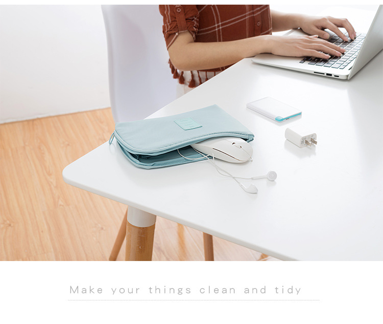 Túi lưu trữ kỹ thuật số điện thoại di động sạc kho dữ liệu cáp lưu trữ di động túi lưu trữ du lịch sạc tai nghe gói hoàn thiện - Lưu trữ cho sản phẩm kỹ thuật số hộp đựng tai nghe samsung buds live