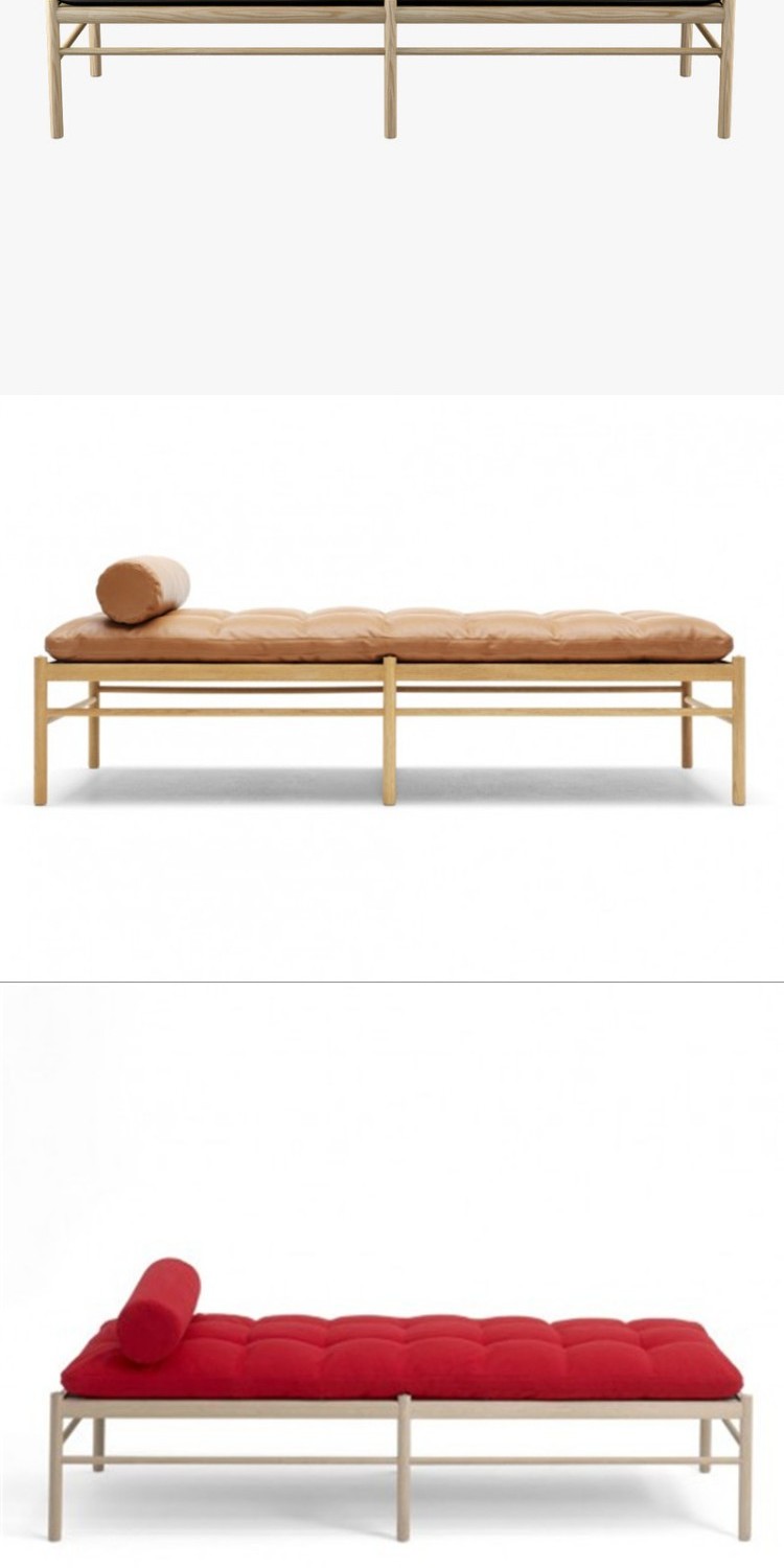 Jane OW150 Daybed Nội thất Bắc Âu sofa giường thiết kế nội thất phòng khách sofa giải trí giường - Đồ nội thất thiết kế ghế