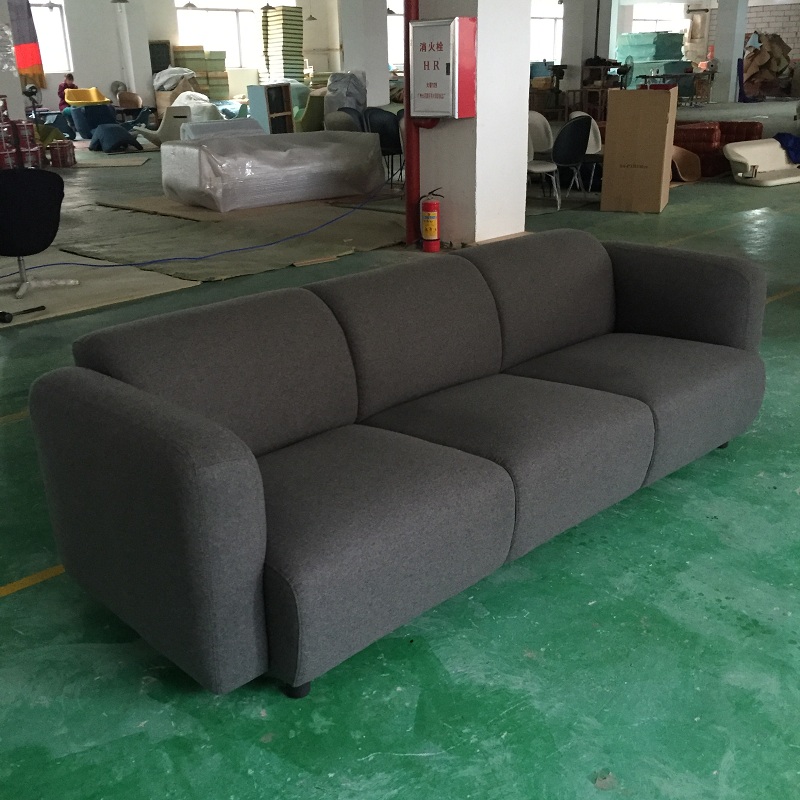 Đơn giản sofa nghệ thuật Bắc Âu thời trang đơn giản sofa vải thiết kế nội thất cá tính sáng tạo phòng khách sofa