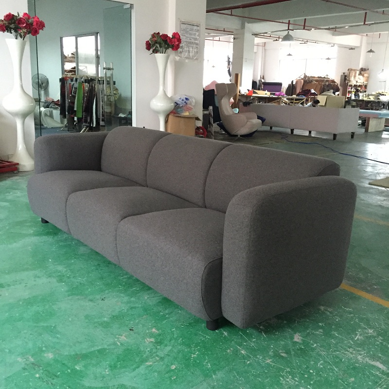 Đơn giản sofa nghệ thuật Bắc Âu thời trang đơn giản sofa vải thiết kế nội thất cá tính sáng tạo phòng khách sofa