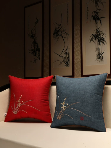 Новая китайская подушка Zen Living Room China Wind Core