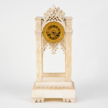 Tim European Antiques Western Antiques French Home Decoration Ornaments Mechanical Marble Clock
