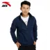 Anta jacket nam 2019 xuân mới chính hãng đứng áo khoác thể thao áo khoác nam áo khoác nam khóa kéo cardigan áo khoác nam lining Áo khoác thể thao / áo khoác