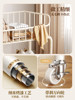 Movable Coat Rack, Floor-Standing, for Bedroom, Home, Room Storage, Hanging Clothes Rack, Bedside, for Placing Clothes at Night