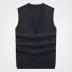 Mùa thu và mùa đông đan áo len vest vest nam trung niên áo khoác len nam Dệt kim Vest