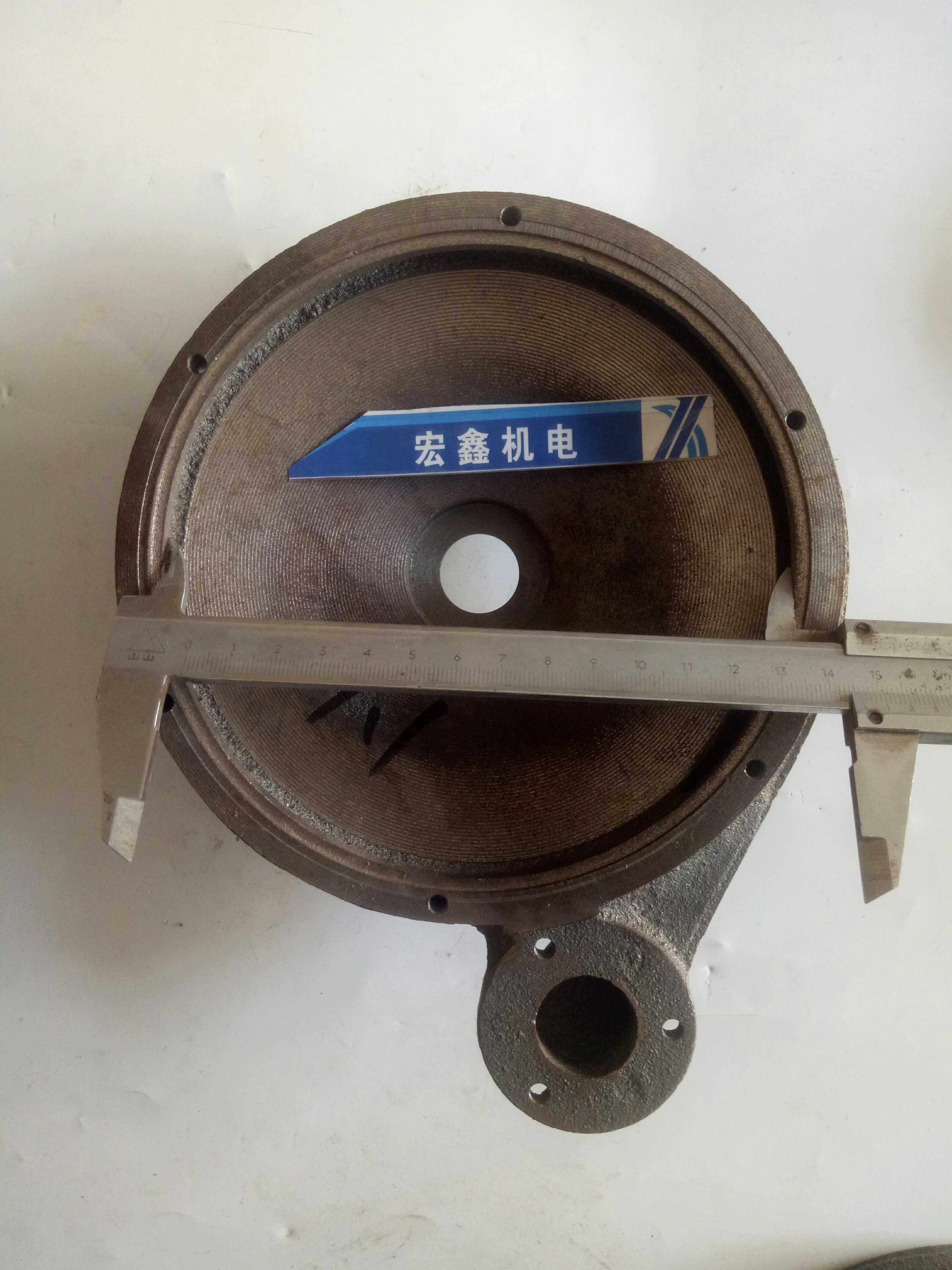 潜水泵配件6孔铝泵头/铁泵头 铝/铁蜗壳 家用370W 750W 2.2KW底座